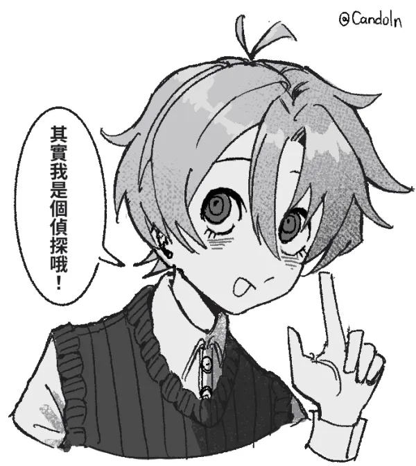其實我是個偵探哦